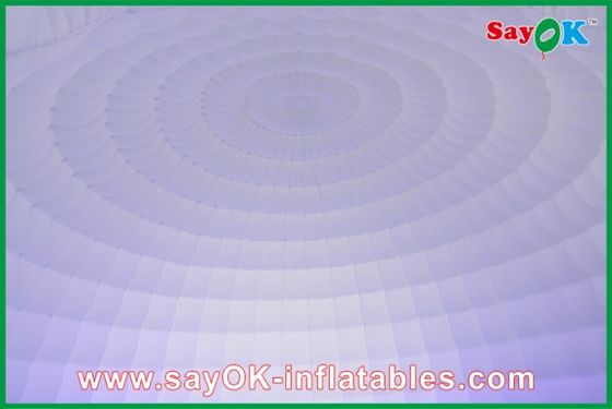 Aufblasbares Gartenzelt OD 5m Aufblasbares Luftzelt Weiß, Aufblasbares Kuppelzelt zur Ausstellung