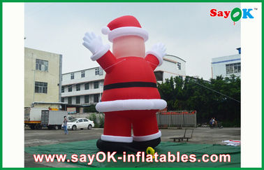 Riesige aufblasbare Feiertags-Dekorationen im Freien Inflatables Weihnachtsmann für Chrismas