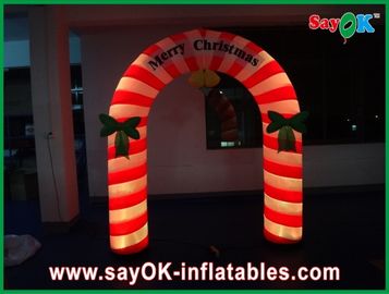 9 Fuß Feiertag Decotations reizender aufblasbarer Weihnachtsbogen-mit geführten Lichtern