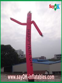 Aufblasbar wackeln Sie rosa wellenartig bewegenden Mann Mann-kundenspezifischen Logo Durable Inflatable Air Dancers für Ereignis-Öffnung