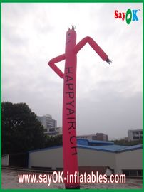 Aufblasbar wackeln Sie rosa wellenartig bewegenden Mann Mann-kundenspezifischen Logo Durable Inflatable Air Dancers für Ereignis-Öffnung