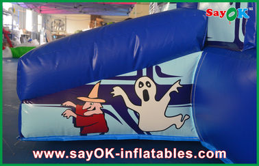 Dauerhaftes Schlag-Schloss-Haus-lustiger Halloween-Kürbis PVCs aufblasbares für Kinder
