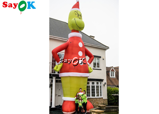 8.5M Inflatable Cartoon Character Weihnachtsdekoration Modell-Blow Up Grinchs im Freien