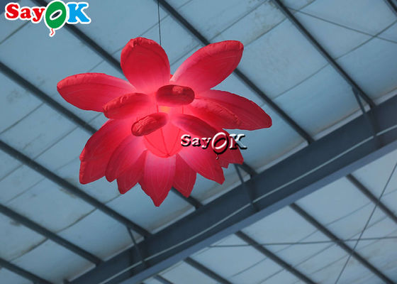 1.5m aufblasbare beleuchtende Dekorations-Hochzeits-hängende Blumen