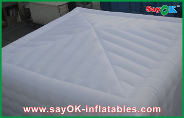 Luft-aufblasbares Zelt fertigte großes Weiß gehen Freien-aufblasbares Zelt Cuve mit Tür besonders an