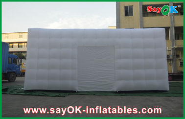 Luft-aufblasbares Zelt fertigte großes Weiß gehen Freien-aufblasbares Zelt Cuve mit Tür besonders an