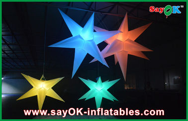 Geführter Partei-aufblasbare Beleuchtungs-Dekorations-schöner aufblasbarer Stern