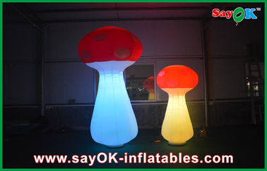 Stehende aufblasbare Beleuchtungs-Dekorations-riesiger aufblasbarer Pilz für Innen