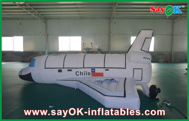 Riesiges weißes aufblasbares Flugzeug-aufblasbares Modell mit CER oder UL-Gebläse