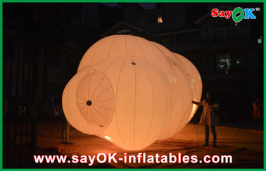 12m lange riesige aufblasbare Helium-Wolke Ballon-LED mit mit 0.2mm PVC für Ereignis