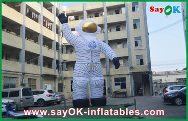 4m Oxford weißer Raumfahrer Stoff-Feiertag im Freien Inflatables für die Werbung