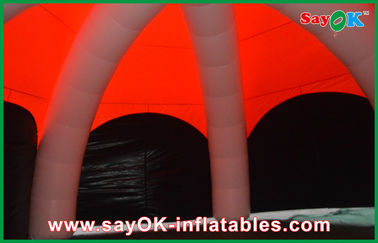 Draußen aufblasbares Zelt Luft-Zelt3ms Red Hexagon Large PVC gehen im Freien für Berufung