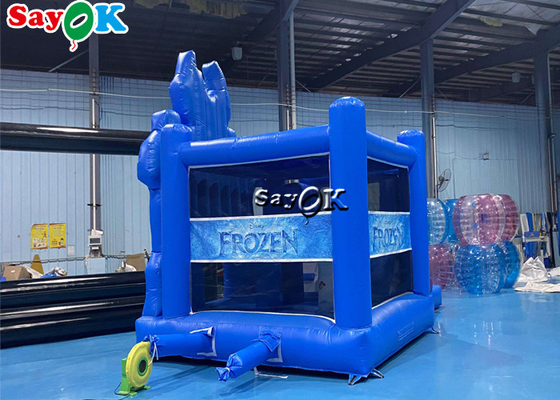 Eis-Prinzessin Printing Theme Inflatable prallen das kombinierte Trampoline-Dia auf