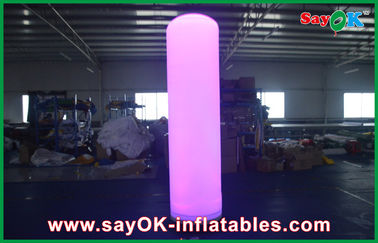 Kundengebundene rosa aufblasbare Lampe Polen der Beleuchtungs-Dekorations-4m für Ereignis