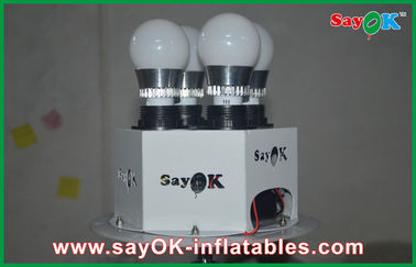Stand-weiße aufblasbare Beleuchtungs-Dekorations-Luft-Ballone für die Werbung des Geschäfts