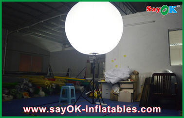 Stand-weiße aufblasbare Beleuchtungs-Dekorations-Luft-Ballone für die Werbung des Geschäfts