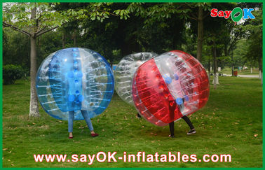 Menschlicher innerer aufblasbarer Großhandelskörper-Stoßball Blasen-Fußball-Klage Bumperball PVCs für Familien-Sport
