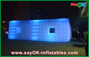 Aufblasbares Zelt geführter Duschluxushotel-Zelt-aufblasbarer Passfotoautomat für die Werbung/im Freien