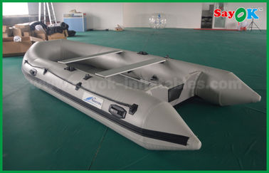2m PVC-Gewebe-Rippen-Tierkreis-mini aufblasbares Fischerboot mit Elektromotor