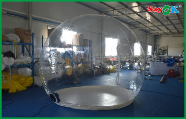 Klares aufblasbares Zelt-transparentes kampierendes aufblasbares Luft-Zelt-klares aufblasbares Blasen-Zelt für Miete