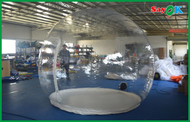 Klares aufblasbares Zelt-transparentes kampierendes aufblasbares Luft-Zelt-klares aufblasbares Blasen-Zelt für Miete