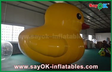 Entzückendes kundenspezifisches aufblasbares Produkt-Modell-aufblasbare gelbe Ente PVC-Material-5m
