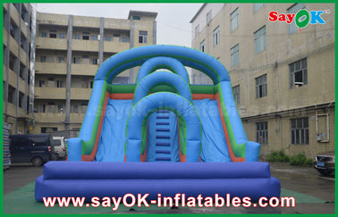 Gewerbliche aufblasbare Rutsche kundenspezifische aufblasbare Schwimmbadrutsche für Kinder Spielplatz