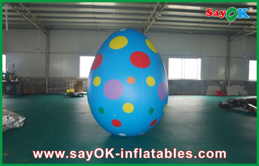 Dekorations-bunte aufblasbare Ei-Ostern-Festival-Dekoration mit Druck-aufblasbarem Easter Egg für Verkauf