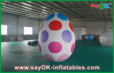6m aufblasbare Feiertags-Dekorations-PVC-Easter Egg-Werbungs-Partei-aufblasbare Eier für Stadiums-Stützen