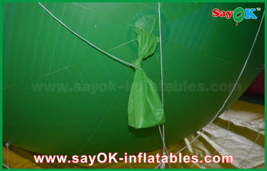 2.5m grüner riesiger aufblasbarer geführter Helium-Ballon für die Werbung