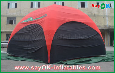 Hauben-Spinnen-Zelt Luft-aufblasbares Zelt PVC-Durchmessers 10m förderndes aufblasbares für Werbung