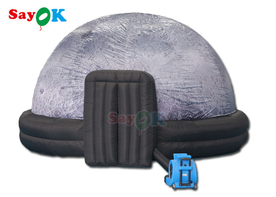 Durchmesser-Hauben-aufblasbares Planetariums-Zelt kundenspezifischer Logo Pattern des Handwerks-5m