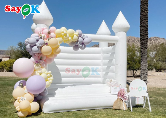 Aufblasbares Heiratsschlag-Haus erwachsenes Reinweiß-PVCs mit Luft-Gebläse