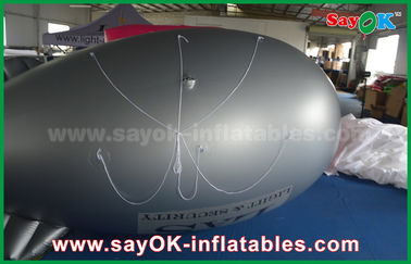 PVC 5m aufblasbare Helium-Ballon-Flugzeug Zeppelin für Werbe