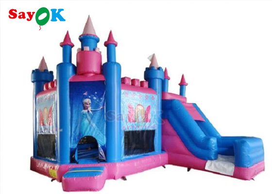 Wasserdichtes aufblasbares Schloss Schlag-Haus-Prinzessin-Frozen Carriage Bouncy mit Dia