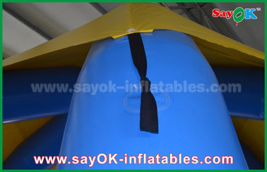 Sommer-aufblasbare Sportspiel-aufblasbarer Swimmingpool PVC-Durchmessers 5m mit Dach-Abdeckung