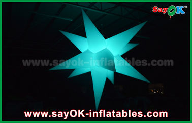 Tragbare bunte Dekorations-riesiger aufblasbarer Stern mit unterschiedlicher Farbe 16