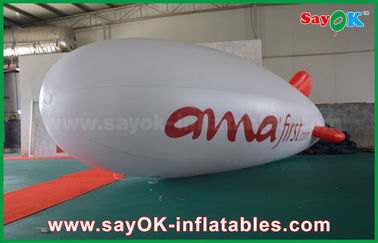 5m sich hin- und herbewegender annoncierender aufblasbarer Ballon-Helium-Flugzeug-Zeppelin für Förderung