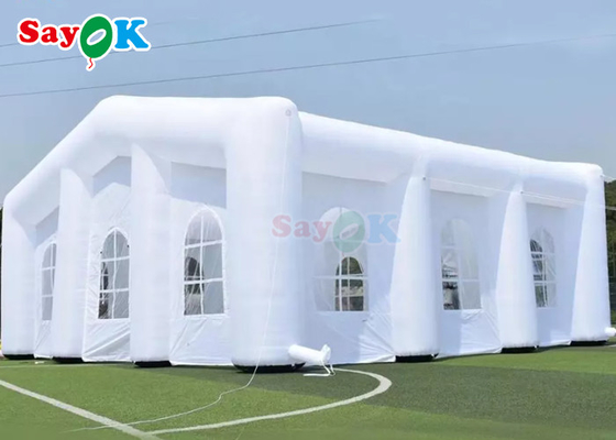 LED-Farbaufblasbarer Zelt-Würfel-im Freien aufblasbares Hochzeitsfest-Zelt
