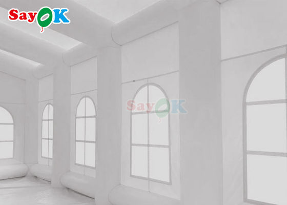 Aufblasbares Außenzelt mit LED-Farbe Aufblasbares Außenzelt mit Kubus Aufblasbares Hochzeitsfestzelt