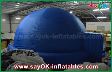 Kundengebundener Kinderaufblasbares Planetariums-kleiner kuppelförmiger Projektor-Innenstoff