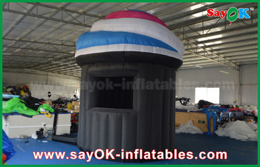 Aufblasbare Passfotoautomat-Einschließung fertigte Eiscreme formte Mini Inflatable Mobile Foto Booth mit Luft-Gebläse besonders an