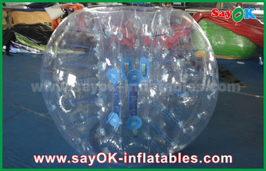 Aufblasbare Spiele im Freien 0.8mm Zorb-Fußball Blase PVCs erwachsener aufblasbarer menschlicher für Sportspiele