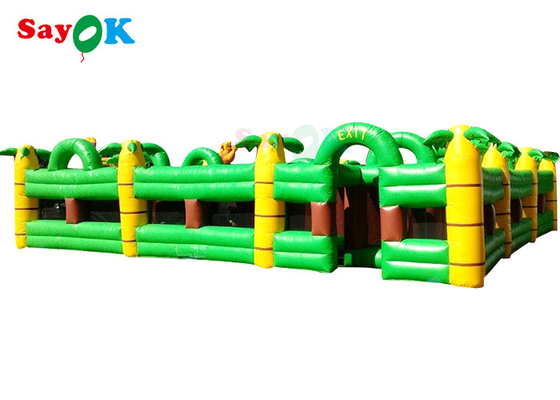 Große lustige aufblasbare Sportspiel-Palme-Maze For Adults Kids Inflatable-Gesellschaftsspiele