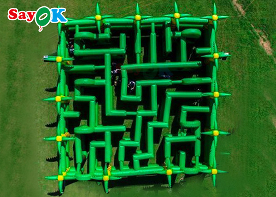 Große lustige aufblasbare Sportspiel-Palme-Maze For Adults Kids Inflatable-Gesellschaftsspiele