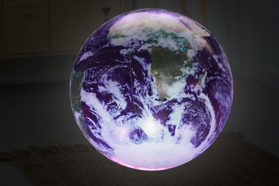 Planeten-aufblasbare Erde der Ereignis-Dekorations-neun mit LED-Licht-Planeten-Ballon