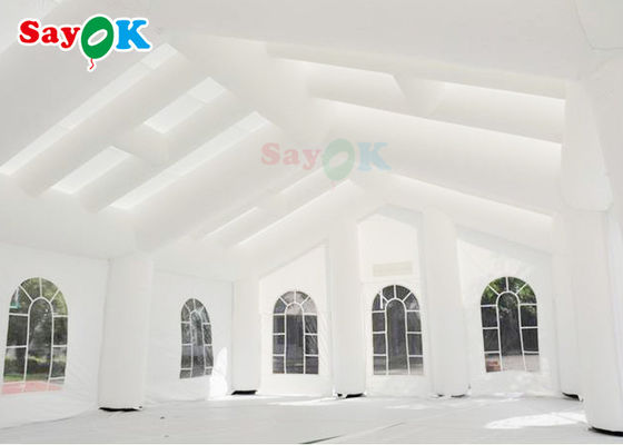 Aufblasbares Hauszelt LED-Farbwürfel Aufblasbares Hochzeitszelt Aufblasbares Campingzelt