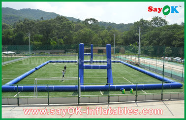 Fußball-aufblasbarer Spiel-Riese außerhalb des PVC-Planen-aufblasbaren Fußballs/Fußballplatz-Gericht CER Standards