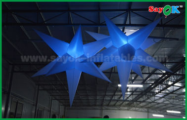 Weihnachtshängendes Dekorations-aufblasbares geführtes Stern-Licht für die Decke dekorativ
