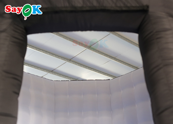 Aufblasbare Festzelt-tragbare einzelne Tür-aufblasbares Foto-Zelt 360 Grad-Plattform-Geschäfts-Kamera-Videostand